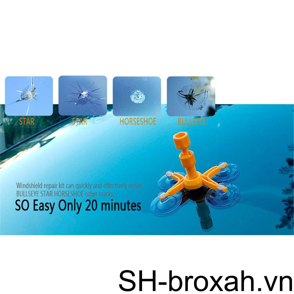 Bộ Dụng Cụ Sửa Chữa Kính Chắn Gió Xe Hơi Chống Trầy Xước Chống Nước Trọng Lượng Nhẹ