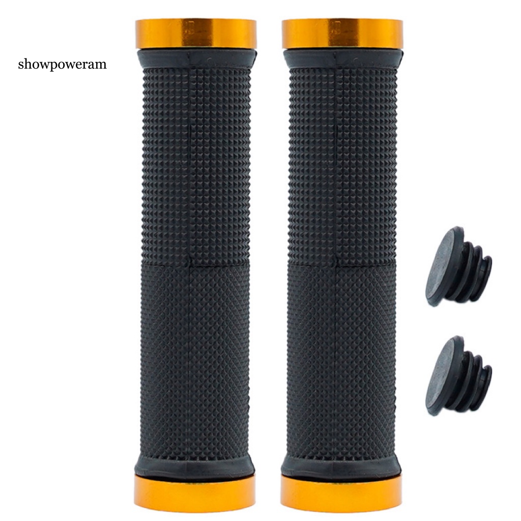 Bộ 2 Vỏ Bọc Tay Lái Xe Đạp MTB Bằng Cao Su Chống Trượt Kèm Móc Khóa Tiện Dụng