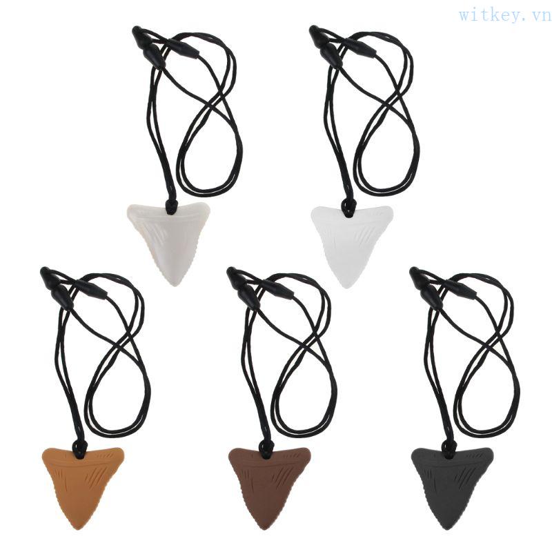 Vòng Cổ Đồ Chơi Nhai An Toàn Bằng Silicon Cấp Thực Phẩm Cho Bé ADHD