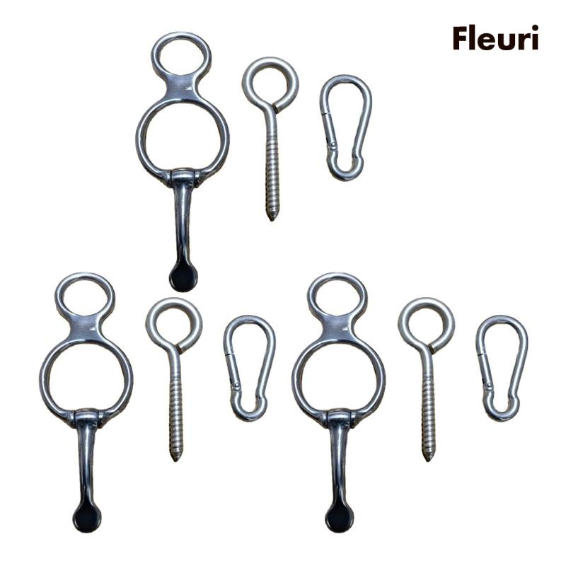 Bộ 3 Vòng Khóa Ngựa An Toàn Tiện Dụng