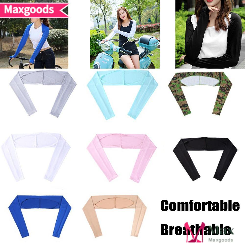 Găng Tay Thể Thao Bằng Lụa Lạnh Thời Trang Cho Nữ