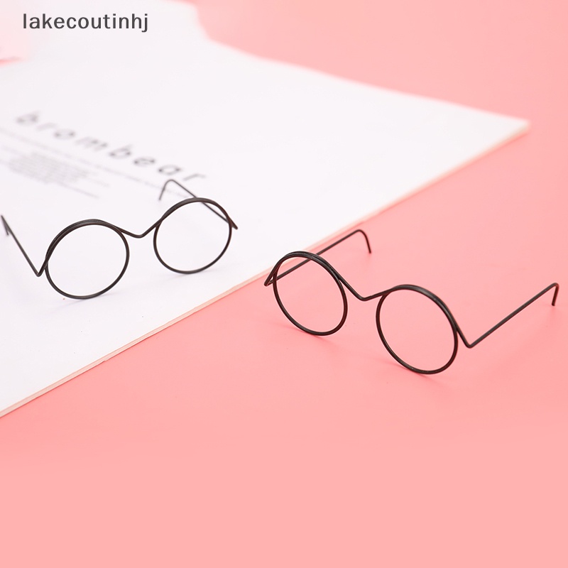 Mắt Kính Gọng Tròn Không Tròng Thời Trang Cho Búp Bê