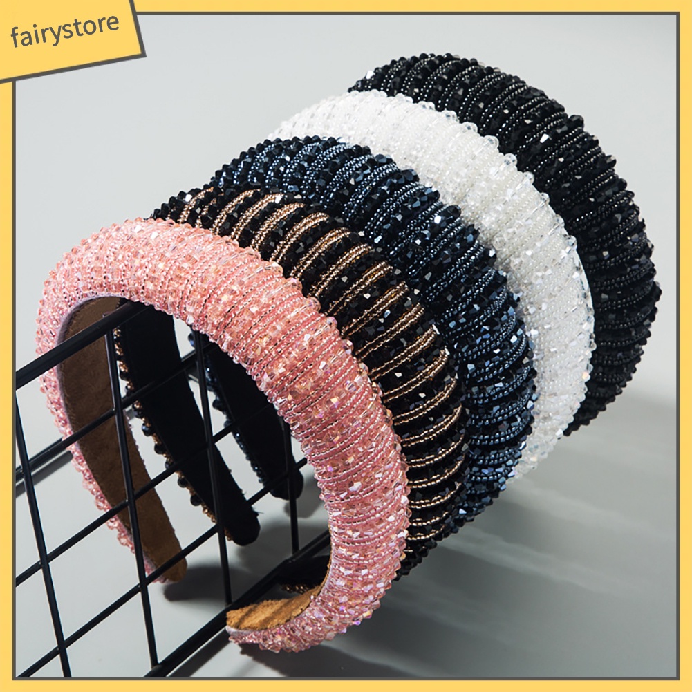 Cài Tóc Đính Hạt Pha Lê Giả Sang Trọng Cho Nữ