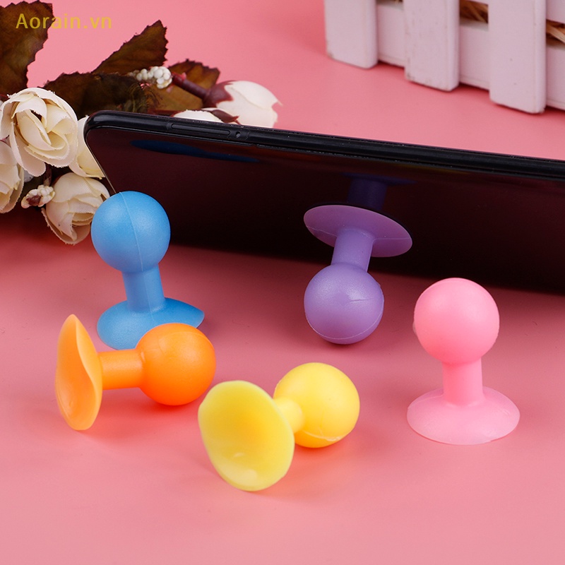 Giá Đỡ Điện Thoại / Máy Tính Bảng Bằng Silicon Hình Bạch Tuộc Siêu Bền Tiện Dụng .