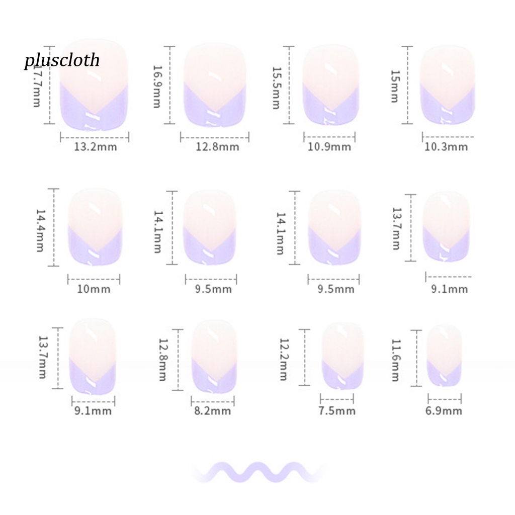 &lt; Pluscloth &gt; Miếng Vá Móng Tay ABS Thân Thiện Với Môi Trường Chống Mài Mòn