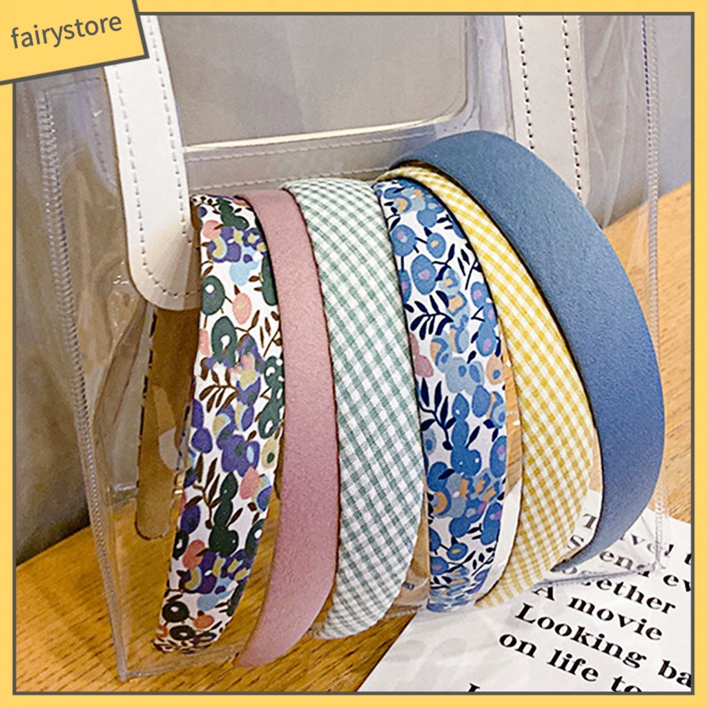 Bộ 3 Kẹp Tóc Chống Trượt Màu Trơn In Họa Tiết Hoa Xinh Xắn Dùng Hàng Ngày