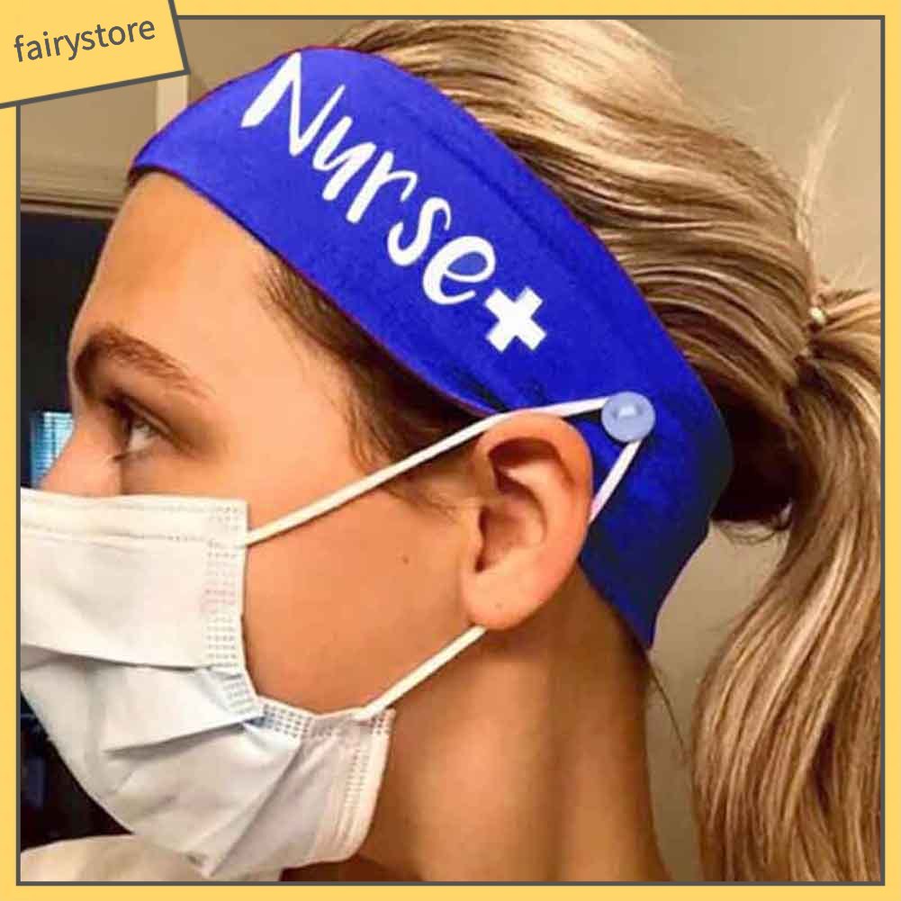 Băng Đô Cài Tóc Co Giãn Mềm Mại Hỗ Trợ Tập Yoga / Chạy Bộ