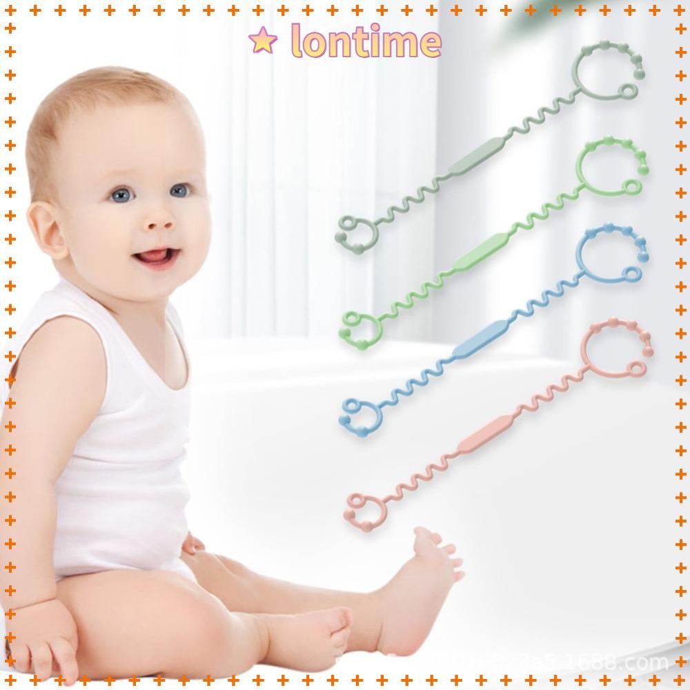 Bộ 2 Dây Đeo Núm Vú Giả Bằng Silicone Bền Bỉ Chống Thất Lạc