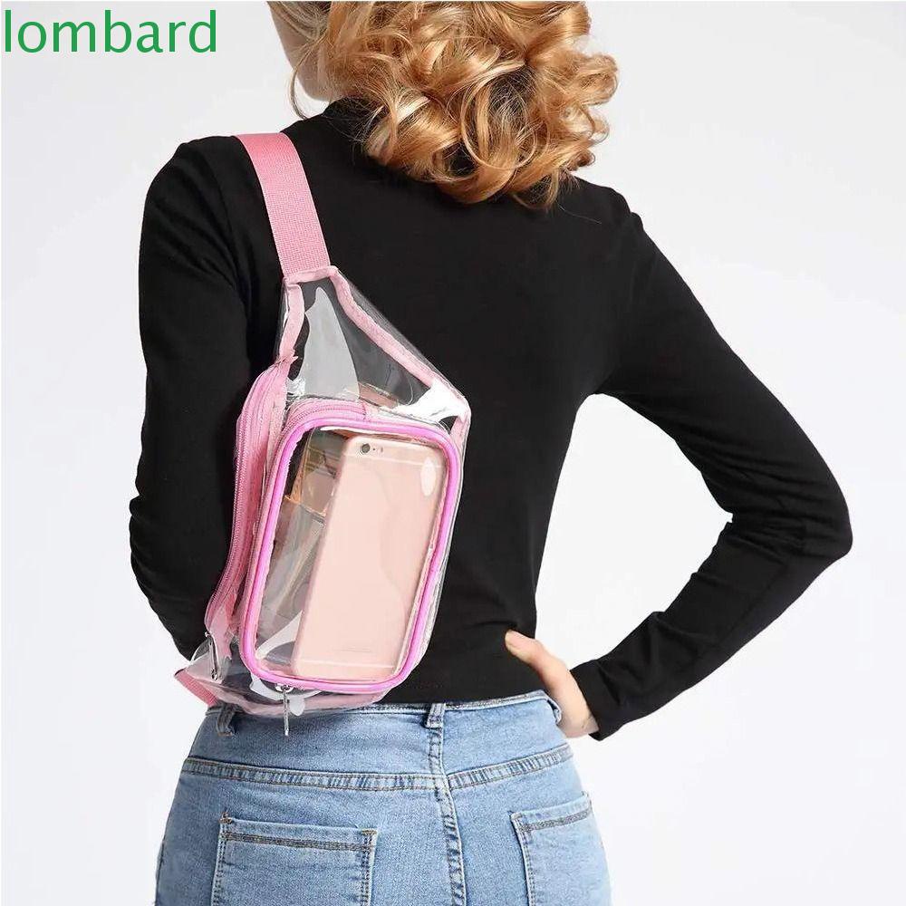 Túi Đeo Hông Bằng PVC Trong Suốt Tiện Dụng Mang Theo Du Lịch Cho Nam