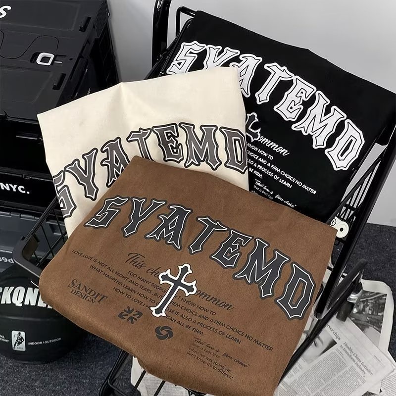 Áo Thun Tay Ngắn Phong Cách Retro Thời Trang Cho Nam