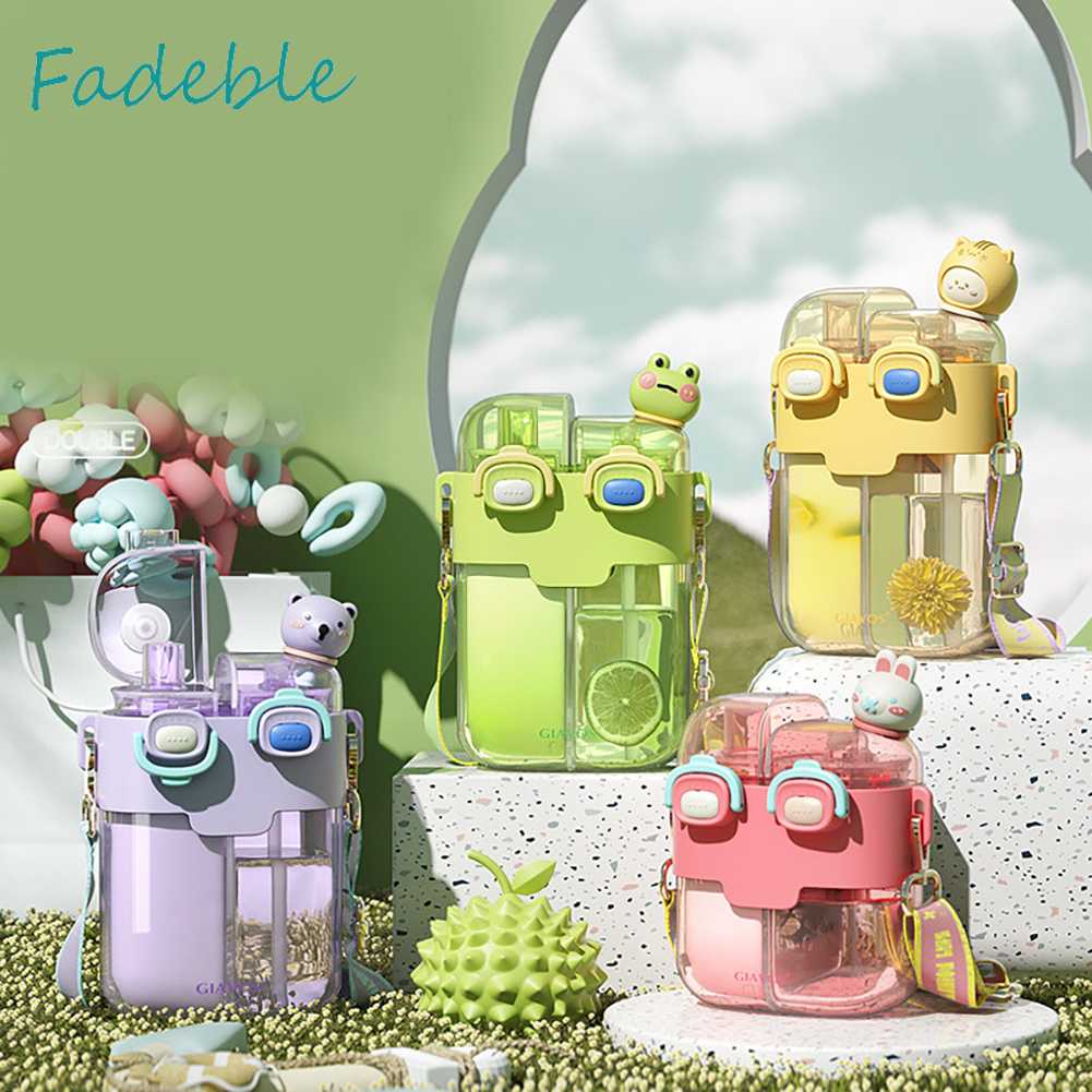 Bình Nước 780ML Hoạt Hình Dễ Thương Cho Bé