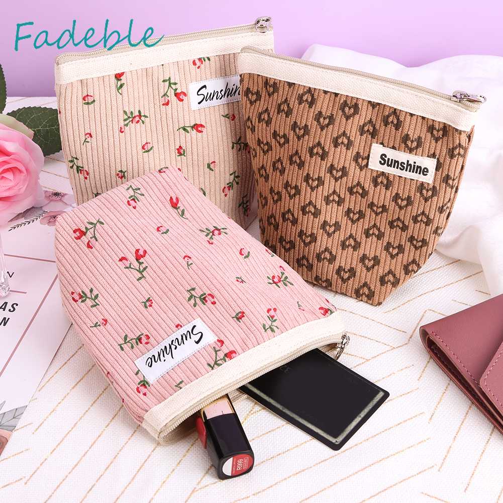 Túi Nhung Đựng Cọ Trang Điểm Gọn Nhẹ Cho Nữ