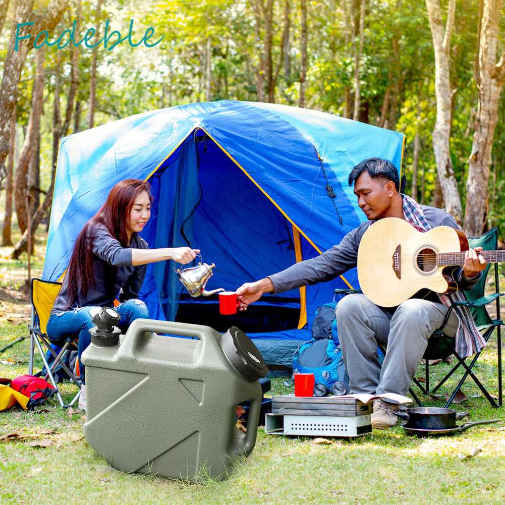 Bình Nước 10L Kèm Vòi Tiện Dụng Cho Hoạt Động Ngoài Trời