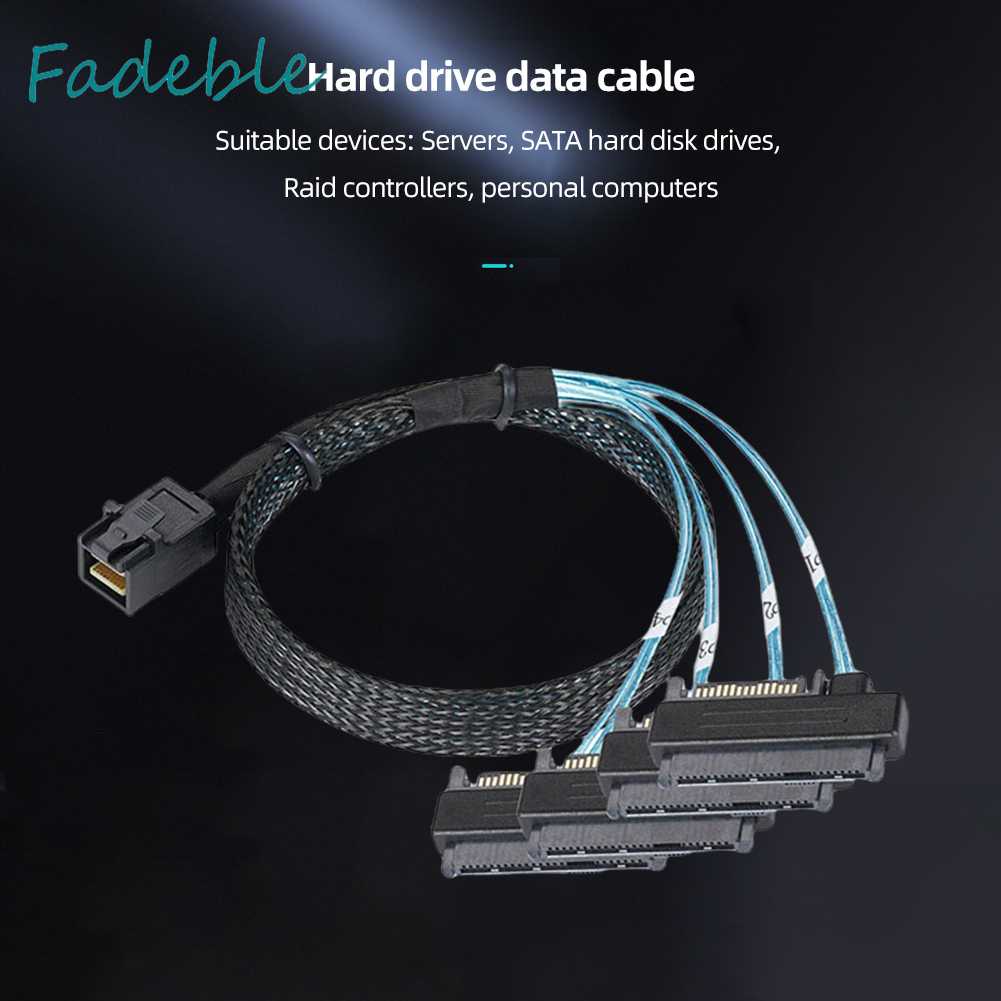 Cáp ChuyểN ĐổI Minis HD SFF-8643 36P Sang 4SFF-8482 29 15P SAS SATA, 0.5m / 1m