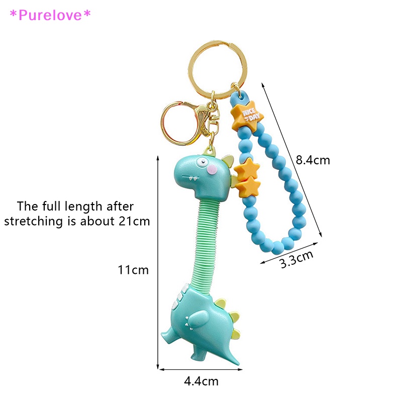 Móc Khóa Búp Bê Khủng Long Miệng Dài Đáng Yêu Dành Cho Nam Và Nữ Mới