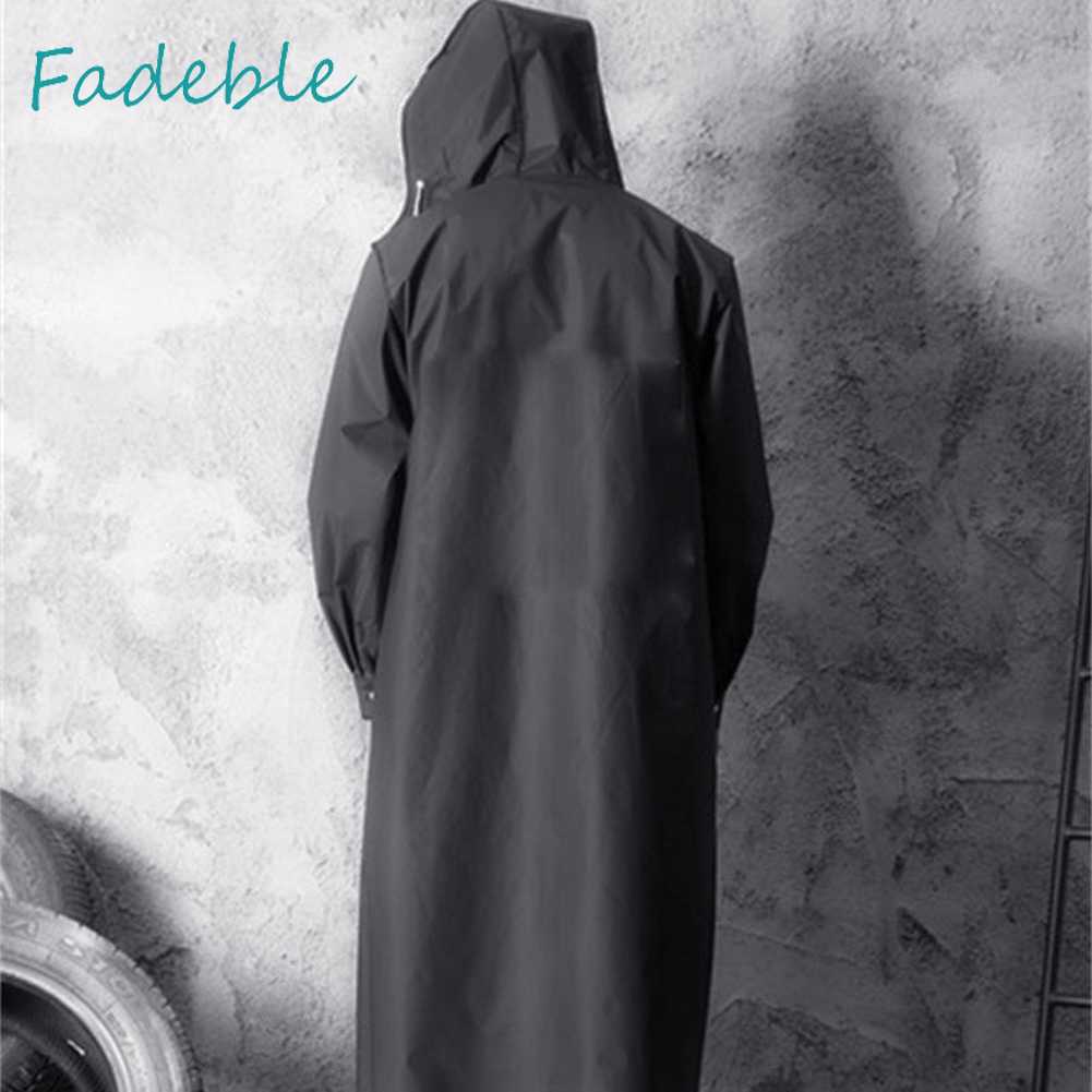 Áo Mưa Dáng Dài Chống Thấm Nước Có Mũ Trùm Tiện Lợi Dành Cho Nam Và Nữ