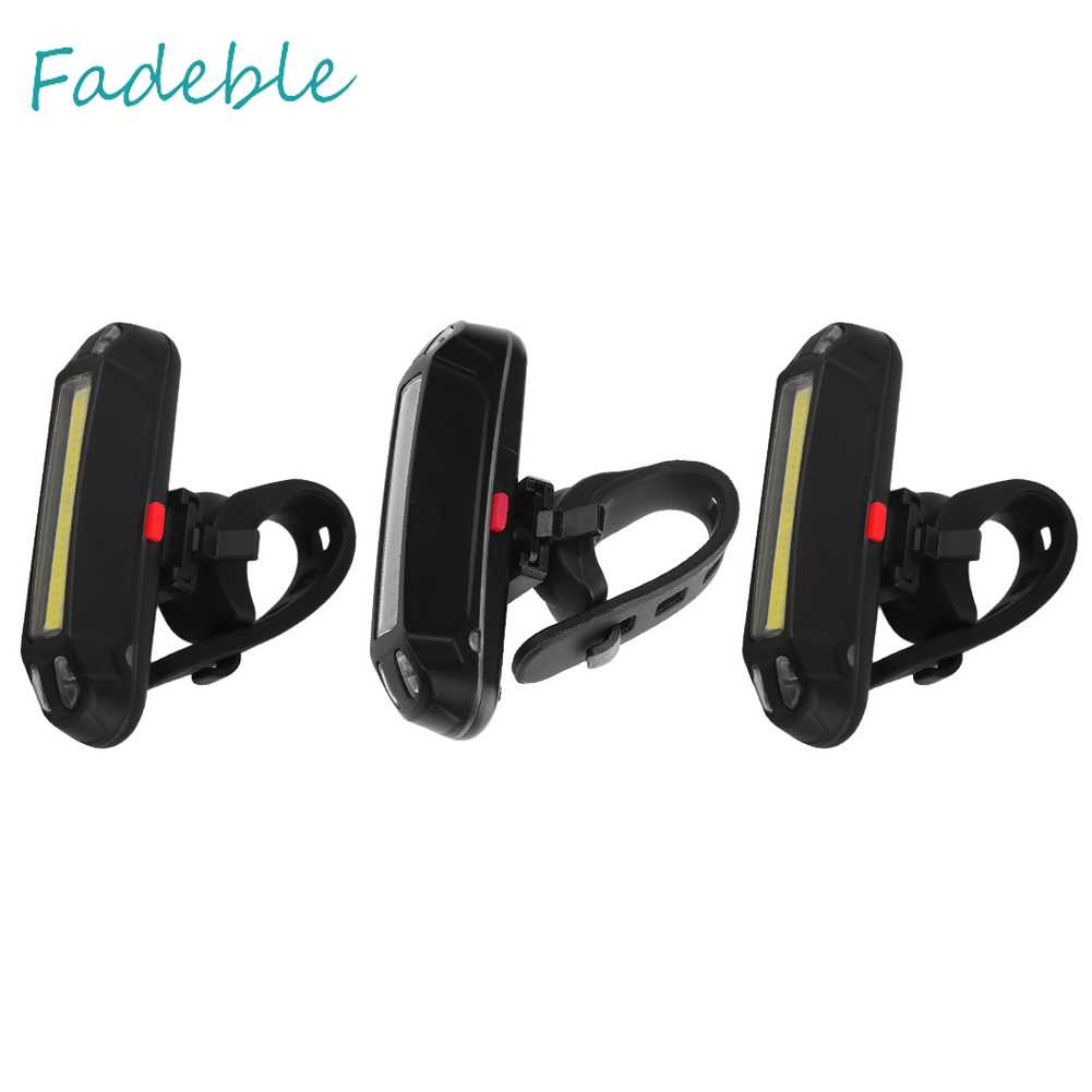 Đèn LED Đuôi Xe Đạp Có Thể Sạc Lại Qua Cổng USB