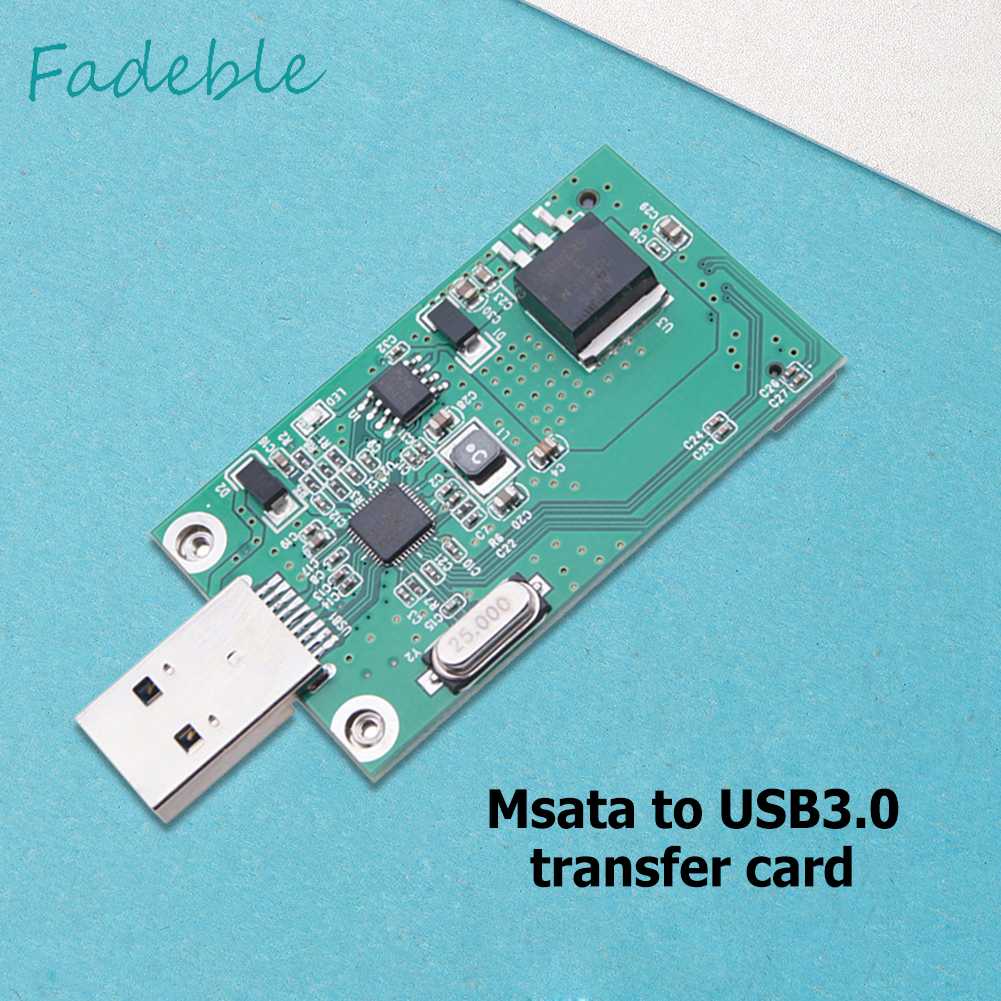 Card Chuyển Đổi PCI-E MSATA SSD Sang Usb 3.0 Cho Máy Tính Thẻ