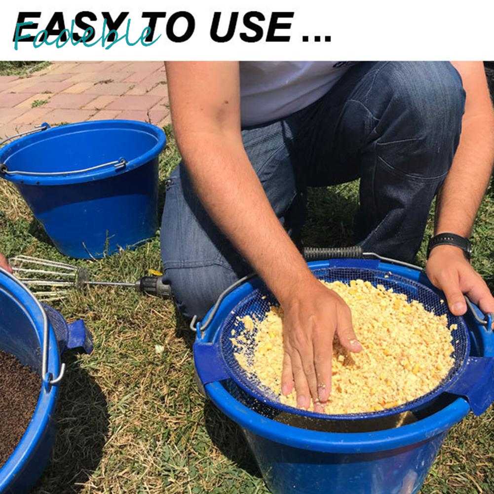 Dụng Cụ Trộn Mồi Câu Cá Bằng Thép Không Gỉ Tiện Dụng