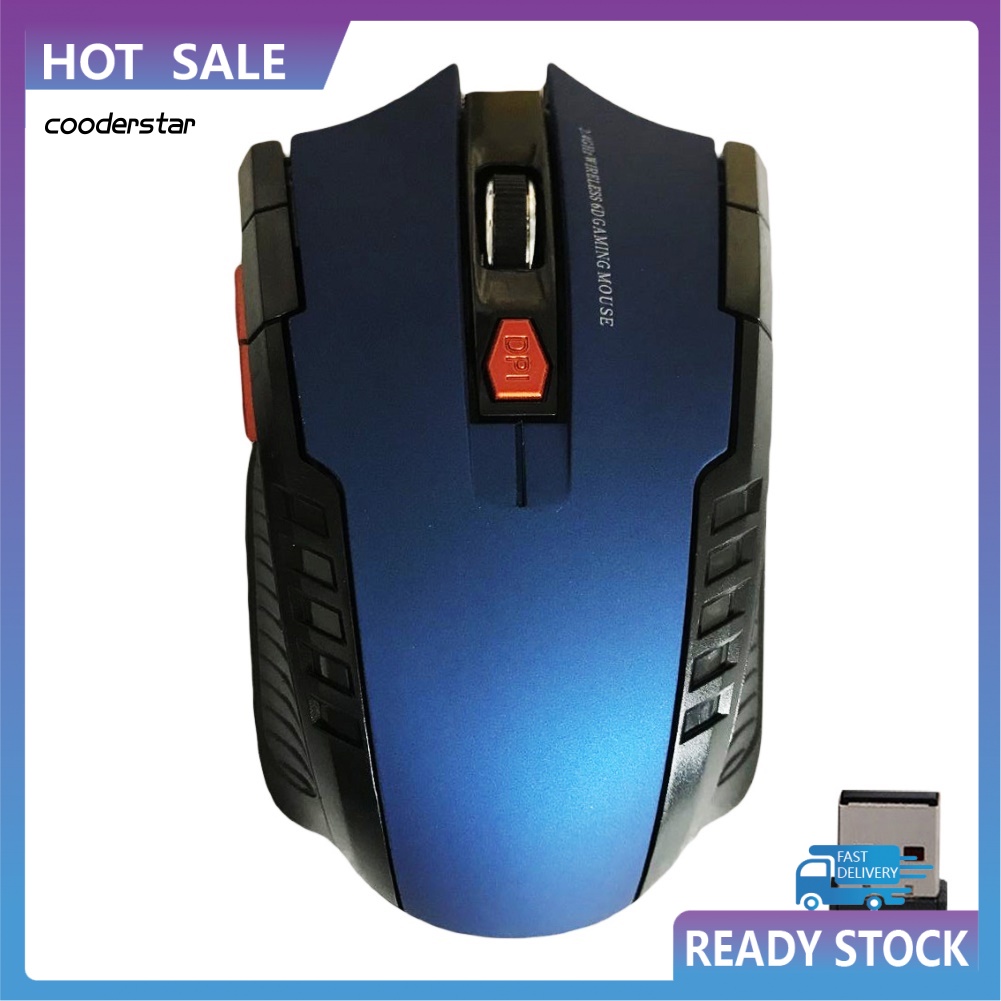 Chuột không dây 6 Phím 1600DPI 2.4GHz