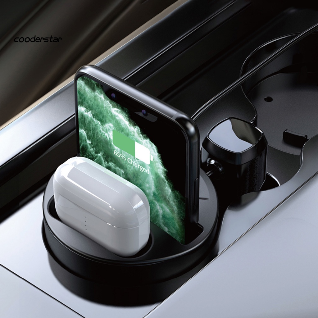 Đế Sạc Điện Thoại Không Dây 4 Trong 1 Siêu Nhẹ Bảo Vệ Cho Xe Hơi Sự Bảo Vệ
