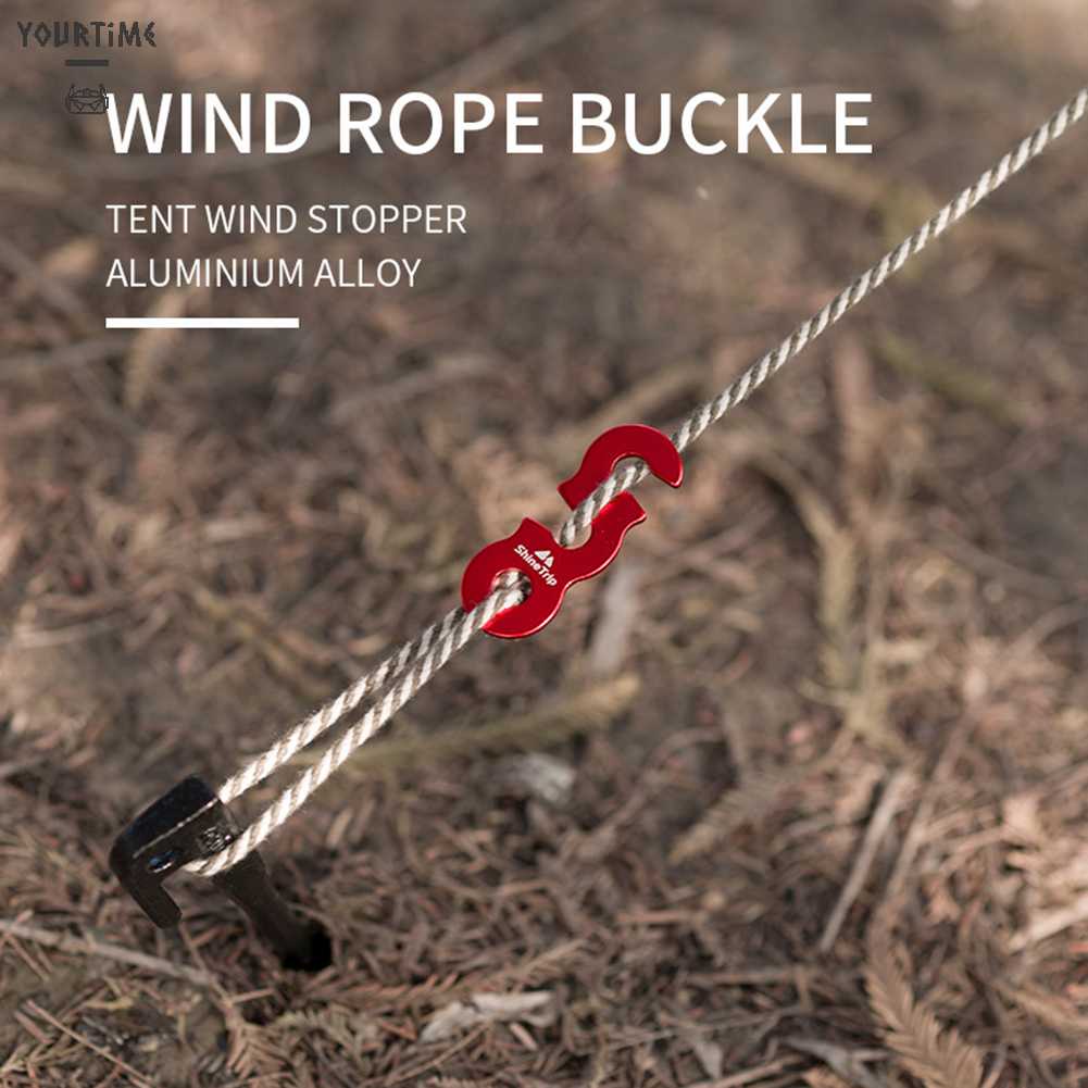 Bộ 10 Móc Khóa Dây Lều Cắm Trại Hình Chữ S