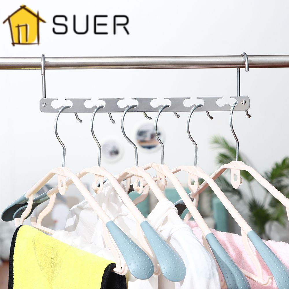 Móc Treo Quần Áo Bằng Kim Loại Tiết Kiệm Không Gian