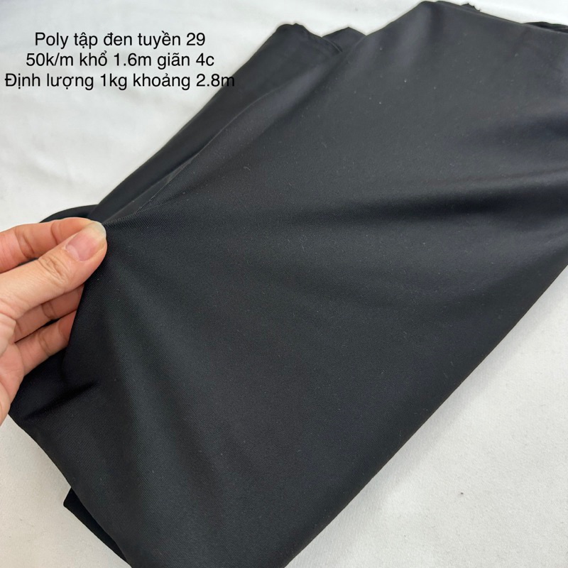 Vải thun gân, Thun Poly ,- may Đồ Tập-Bộ bó sát-gân nhỏ- co giãn tốt