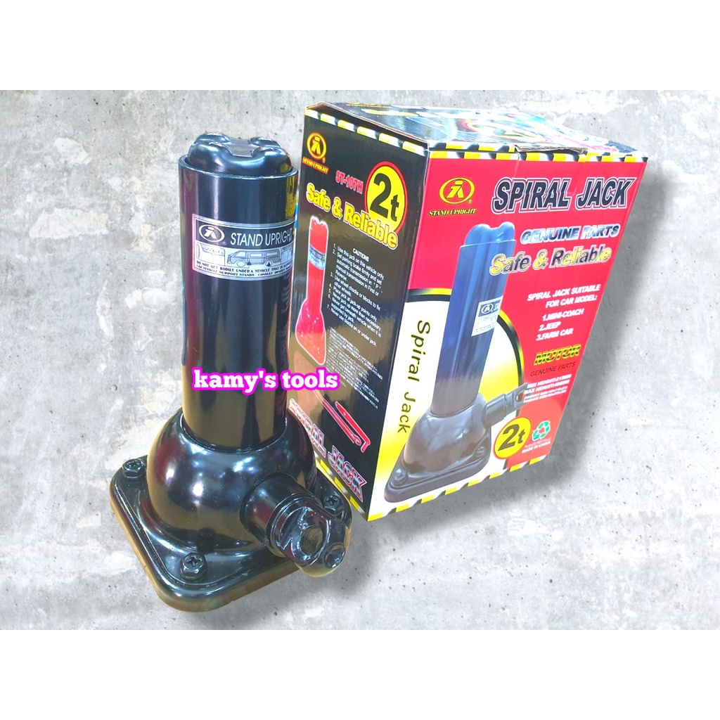 Bộ kích quay tay 3 khúc con đội nâng gầm xe ô tô Toyota Innova, Fortuner, SUV, bán tải ST-107 ST-107H Stand Upright