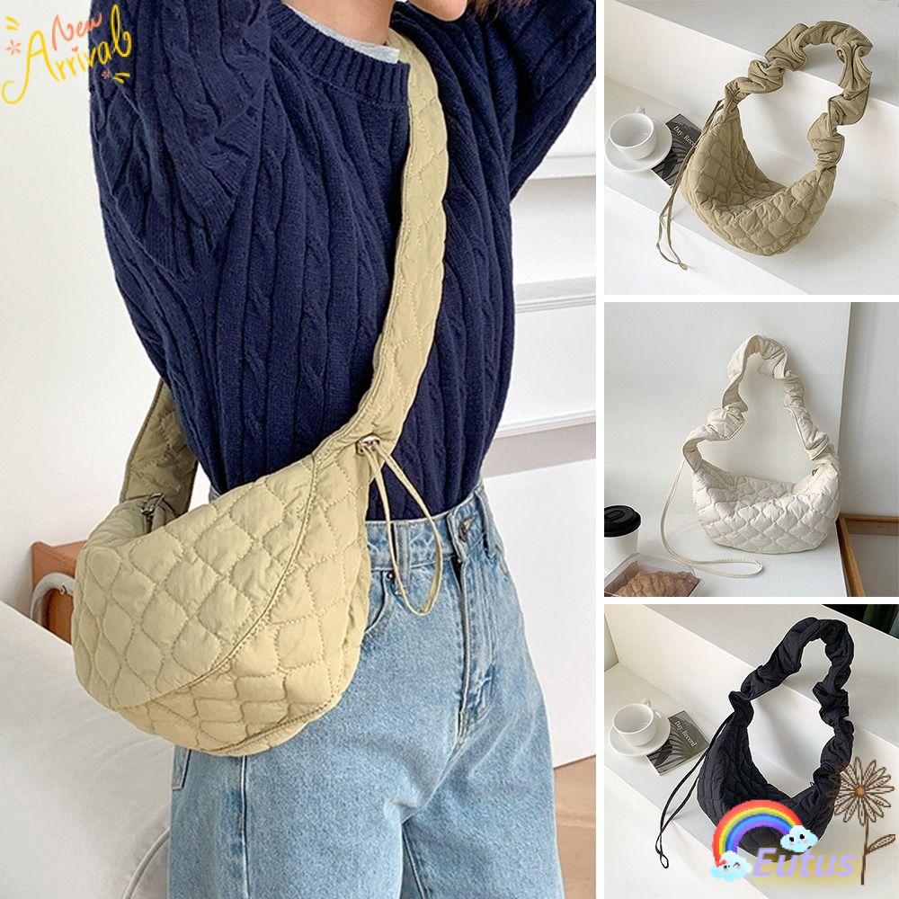 Túi Cotton Đeo Dưới Cánh Tay Thời Trang Cho Nữ