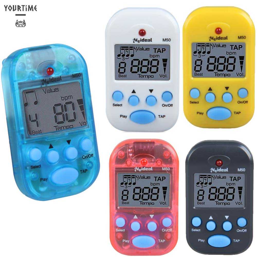 Máy Điều Chỉnh Âm Thanh M50 Mini Màn Hình LCD Chuyên Nghiệp Cho Đàn Piano