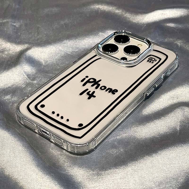 ✅Ốp Điện Thoại Mềm Chống Sốc Họa Tiết Cá Heo Hoạt Hình Cho Iphone 1 14pro 1113 7Plus 6ZZ5 1113