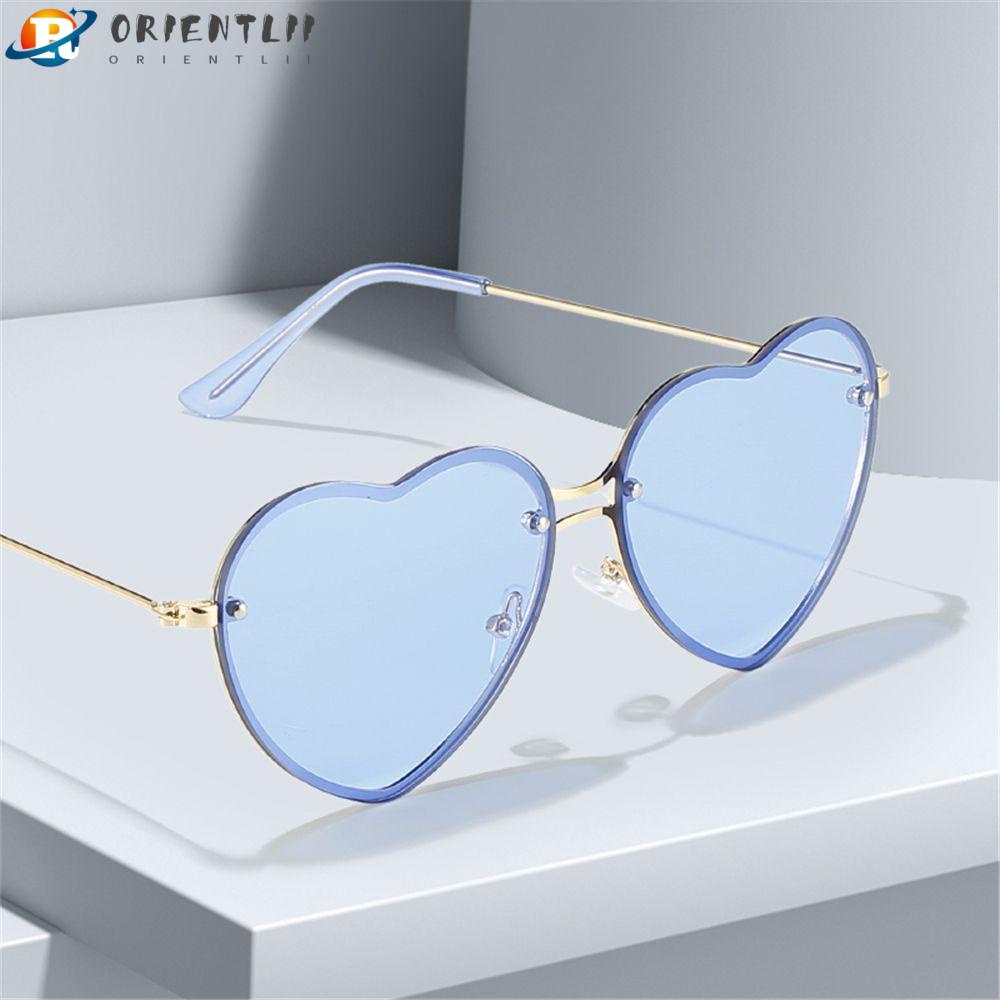 Kính Mát Hình Trái Tim Phong Cách Halloween