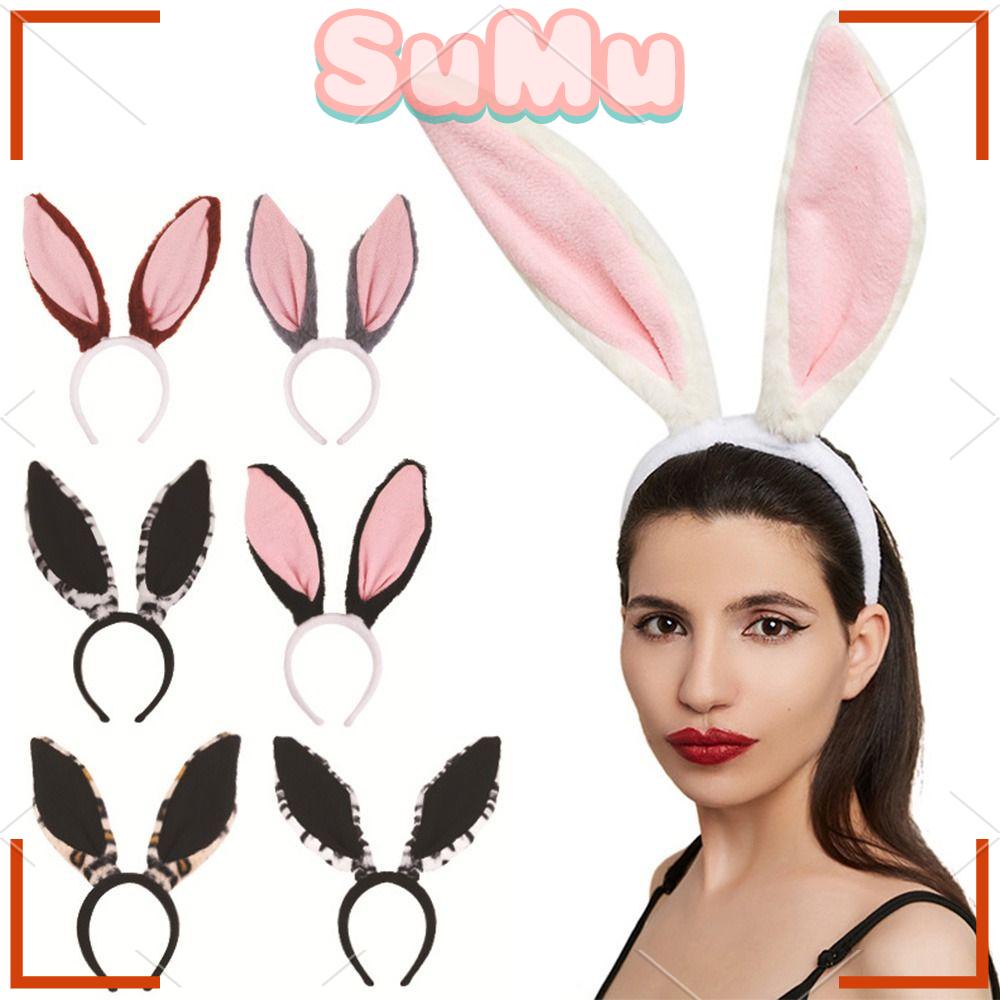 Băng Đô Tai Thỏ Hóa Trang Phục Sinh Dành Cho Nữ