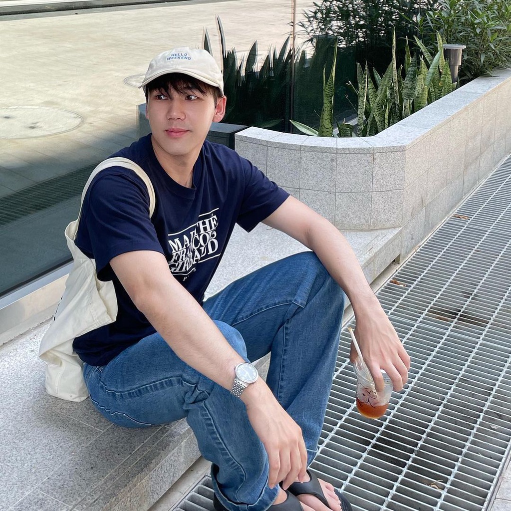 Marithe Korea TXT Choi Soo Bin Áo Thun Ngắn Tay Dáng Rộng Có logo Chữ Phong Cách Hàn Quốc Cho Nam Và Nữ