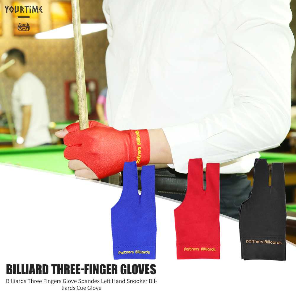 Găng Tay 3 Ngón Chống Trượt Chơi Bida Cho Nam Và Nữ