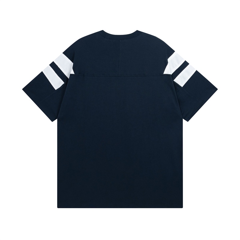 Áo Thun Tay Ngắn Thêu Logo Kiểu Cổ Điển Cá Tính