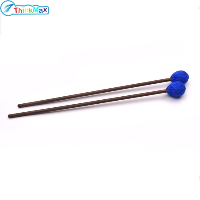 Bộ 2 Dùi Trống Marimba Mallets Bằng Sợi Mềm Mại Tiện Dụng Cho Nhạc Cụ Gõ