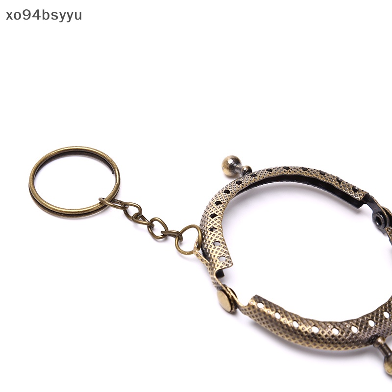 1 Khung Kim Loại Xo94Bsyu 5cm Gắn Ví / Móc Khóa DIY