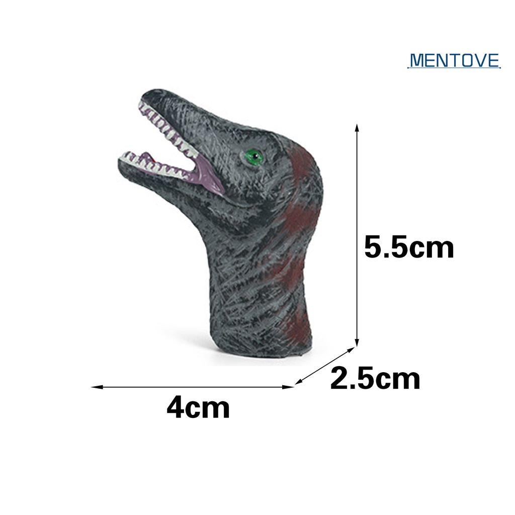 [MT] Đồ Chơi Con Rối Ngón Tay Hình Khủng Long Bằng Vinyl Kết Cấu Thoải Mái Vui Nhộn Dùng Làm Quà Tặng