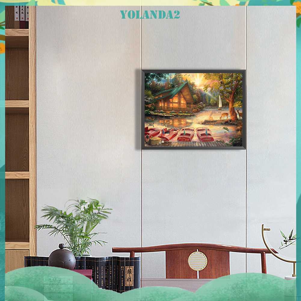 Tranh Đính Đá Kim Cương Toàn Bộ 5D DIY Hình Vẽ Người Đàn Ông Trang Trí Nhà Cửa