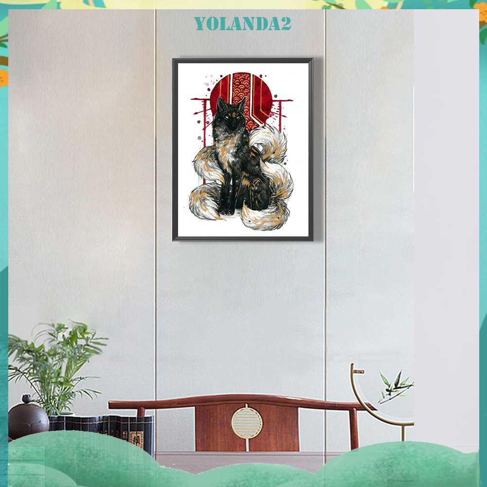 Bộ Tranh Đính Đá 5D Họa Tiết Hoạt Hình Độc Đáo DIY Dùng Trang Trí Nhà Cửa