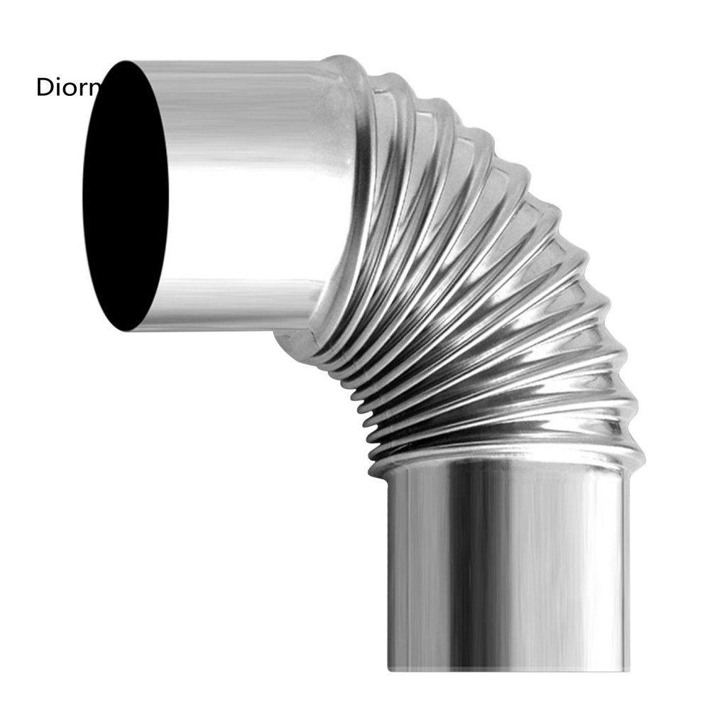 Dio Chimney Flue Bộ Ống Dẫn Nước Làm Nóng Chảy Liền Mạch Chống Rỉ Sét Phù Hợp Cho Cắm Trại Ngoài Trời