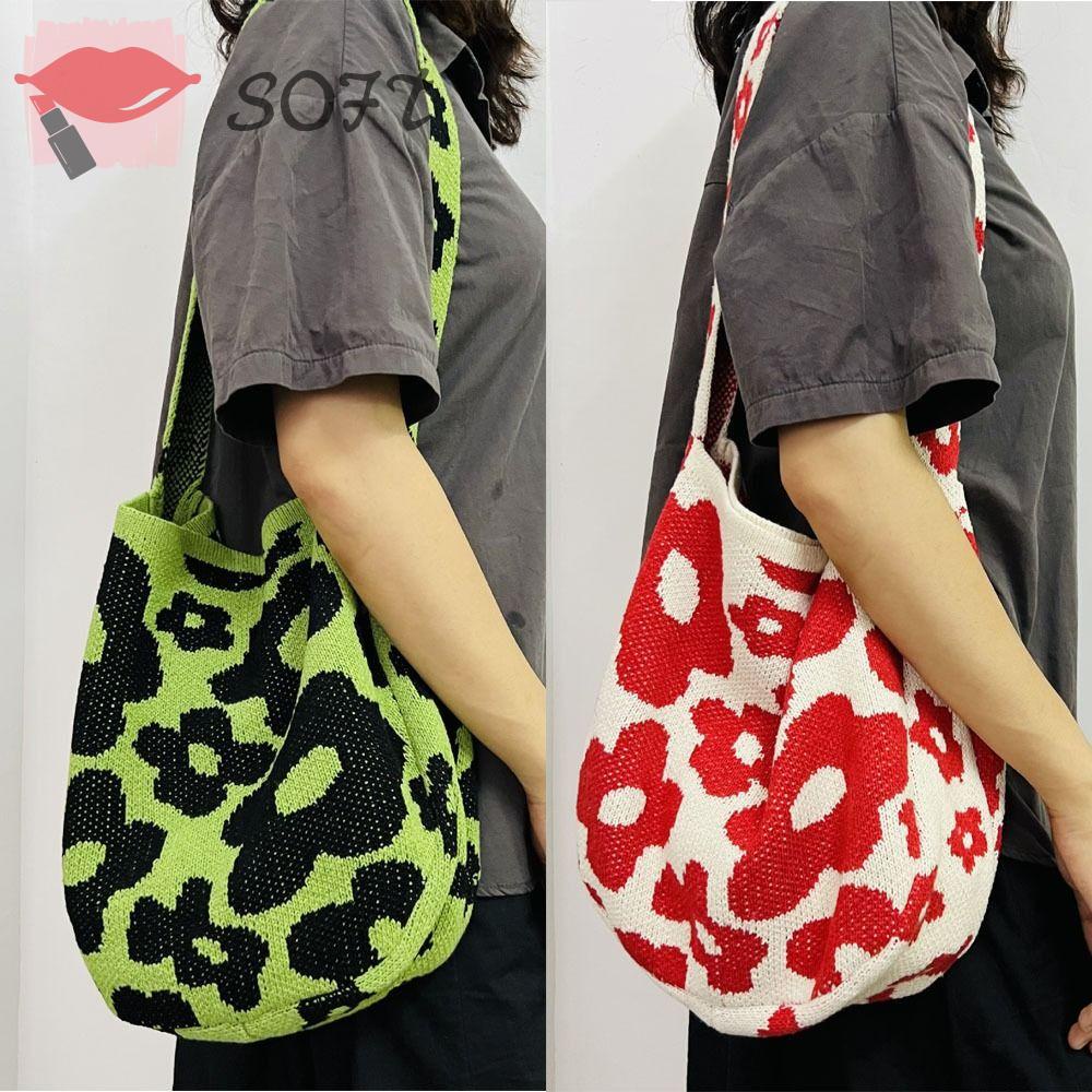 Túi Đeo Vai Dệt Kim In Hoa Kiểu Vintage Thời Trang