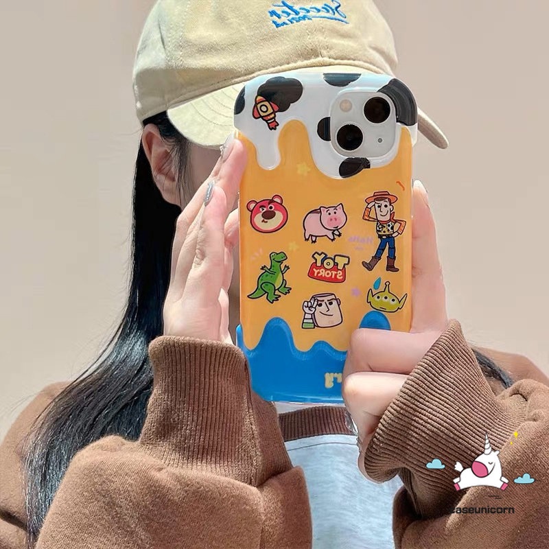 Ốp Điện Thoại Tpu Mềm Hoạt Hình 3D Cho IPhone 11 13 XR 12 14 Pro Max 7Plus X 7 8 Plus XS Max SE 2020