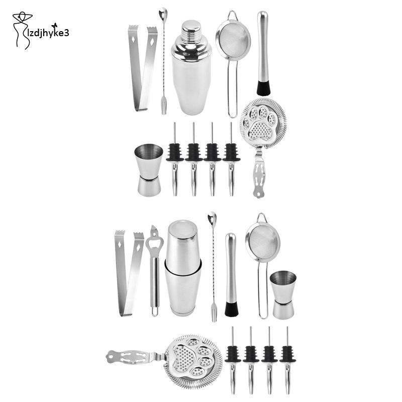 Bộ Dụng Cụ Pha Chế Cocktail 3 Món Chuyên Dùng Mang Đi Du Lịch