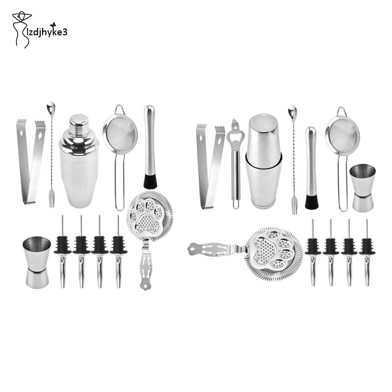 Bộ Dụng Cụ Pha Chế Cocktail 3 Món Chuyên Dùng Mang Đi Du Lịch