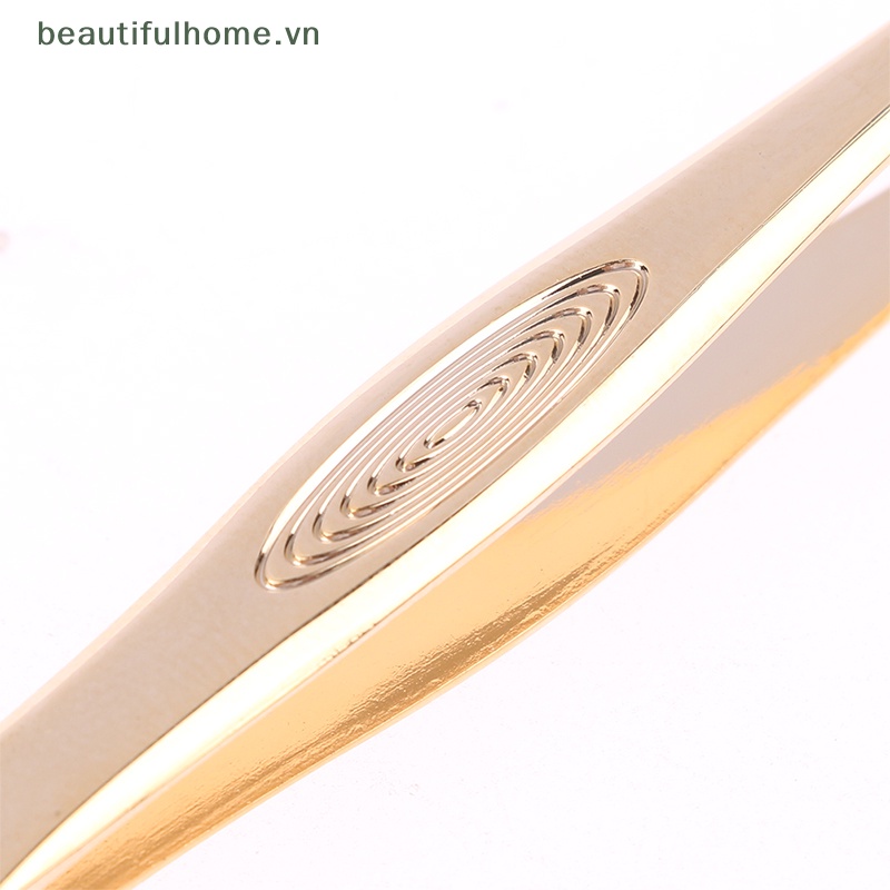 1 Nhíp Nhổ Lông Mày Đầu Dẹt Bằng Thép Không Gỉ