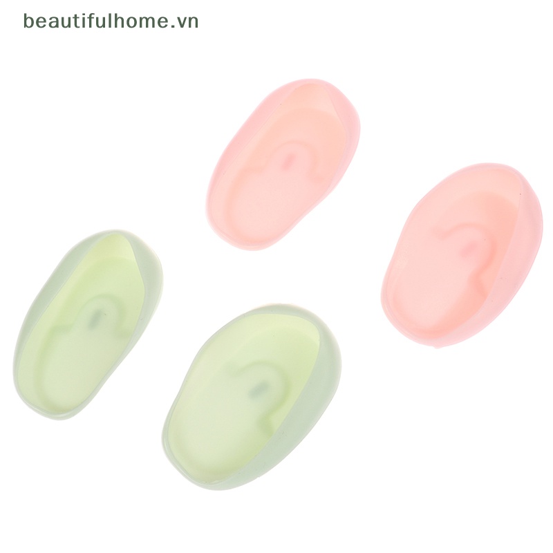 Bộ 2 Vỏ Bọc Bảo Vệ Tai Khi Nhuộm Tóc Bằng Silicone