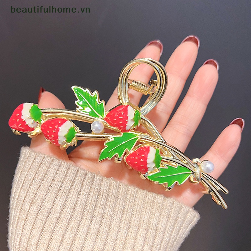 Kẹp Tóc Hình Cá Mập Bằng Kim Loại Dễ Thương Cho Nữ